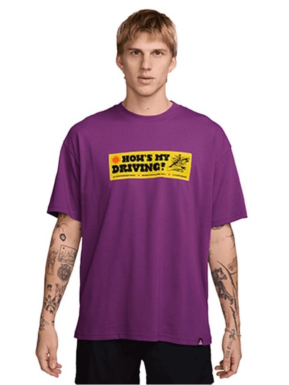 ✔️NWT✔️ NIKE ACG Canoe Sticker Tee 'Purple'